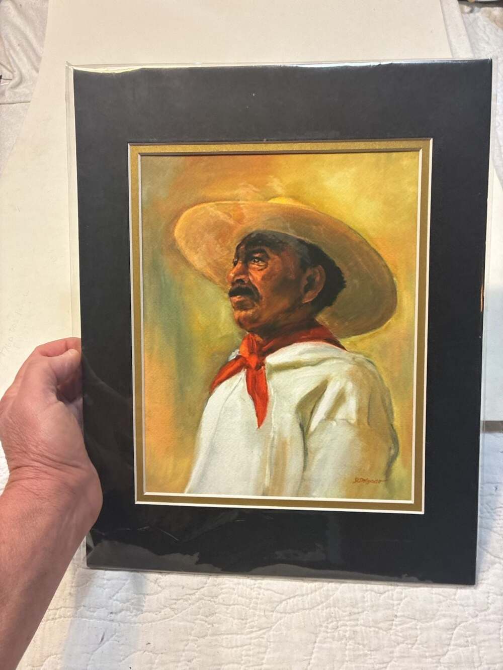 Caballero Limited Edition Giclee Fine Art Print by Dolores G. Delgado